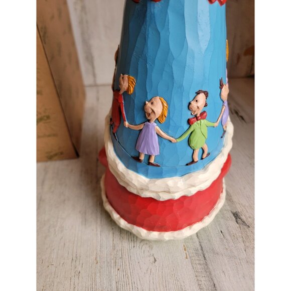 Jim Shore NEW 6010773 Large Grinch gnome enesco Whoville figure Xmas decor - Picture 6 of 9